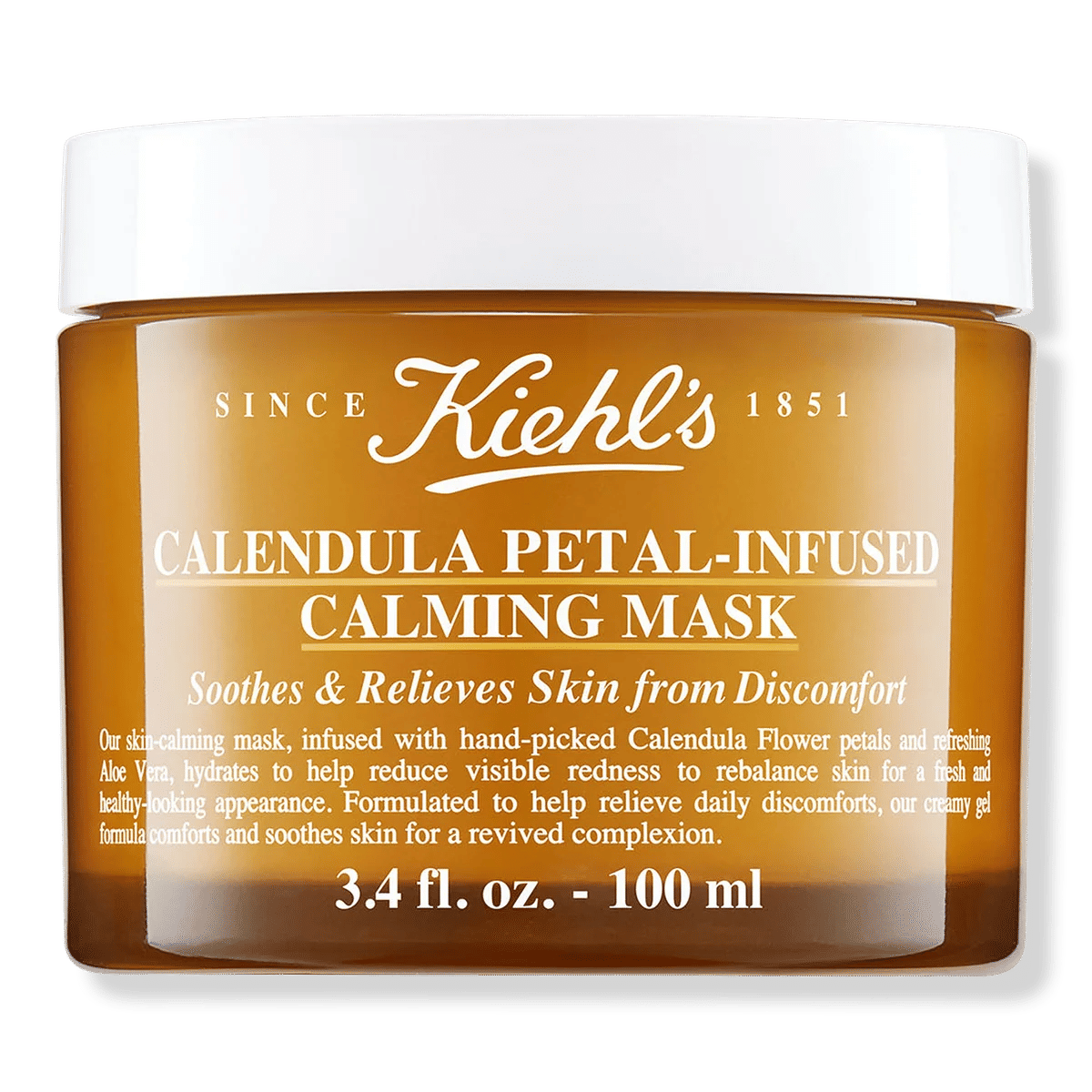 Calendula Petal-Infused Calming Mask with Aloe Vera