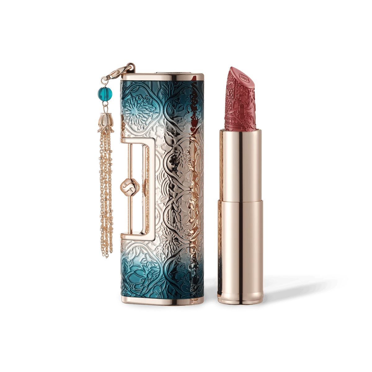 Blooming Rouge Love Lock Engraved Lipstick