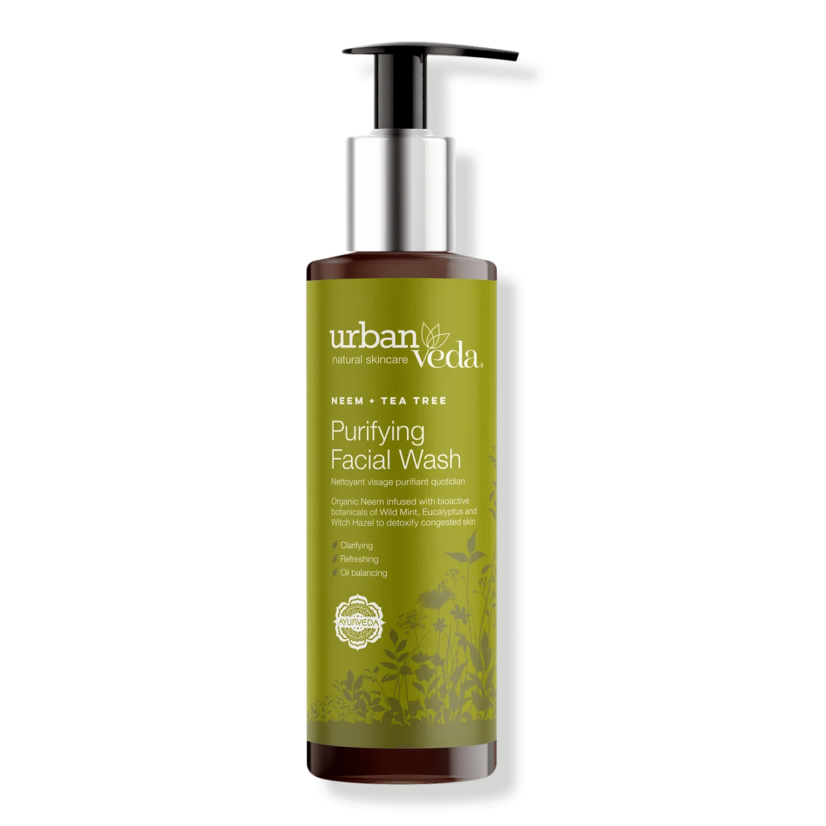 Organic Neem and Tea Tree Purifying Face Wash