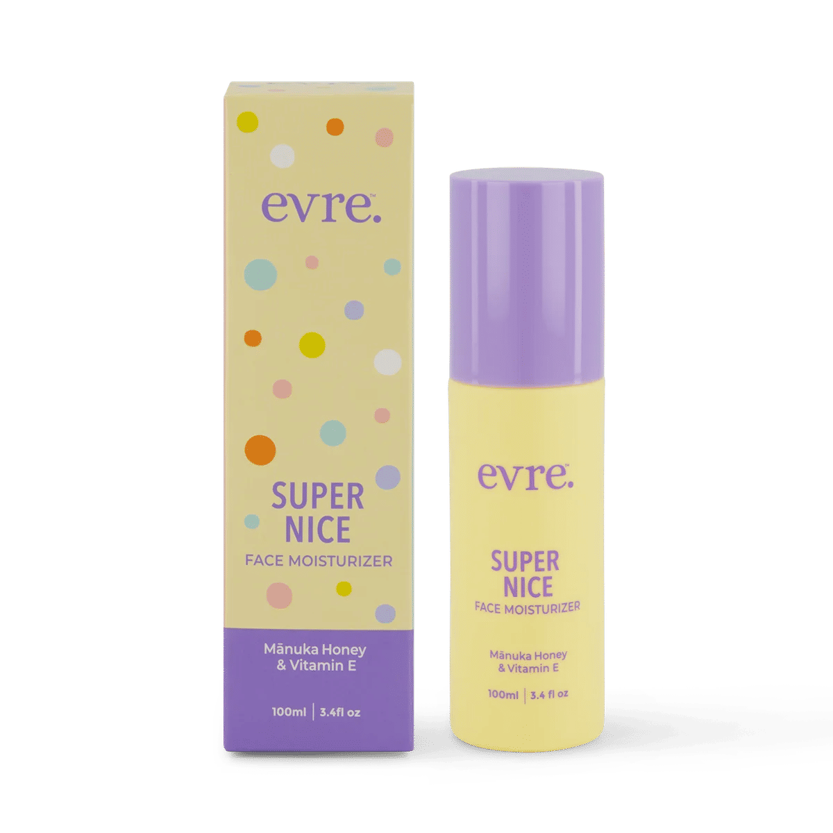 Super Nice Mānuka Honey & Vitamin E Face Moisturizer for Teens