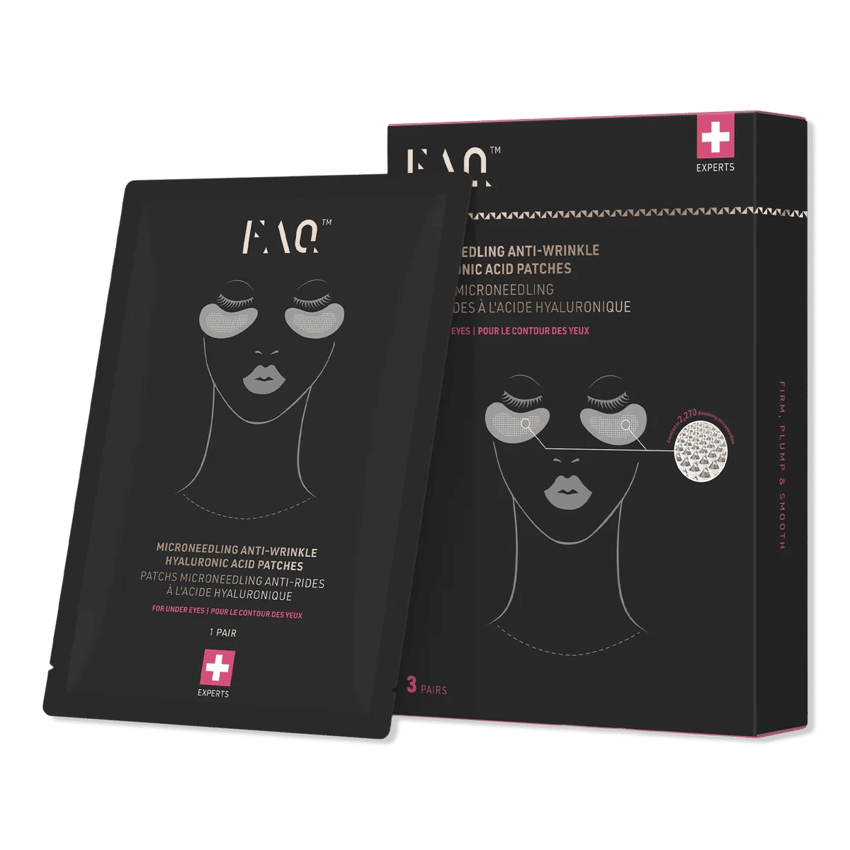 FAQ Microneedling Hyaluronic Acid Patches For Under Eyes