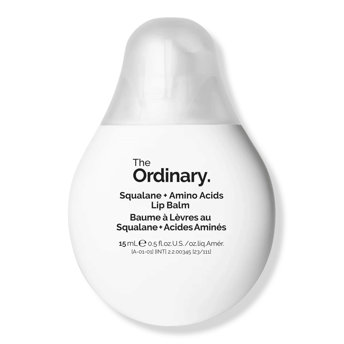 Squalane + Amino Acids Hydrating Lip Balm for Lips, Elbows, and Cuticles