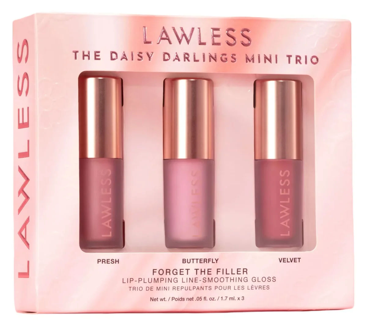 Mini Daisy Darlings Lip-Plumping Lip Gloss Trio