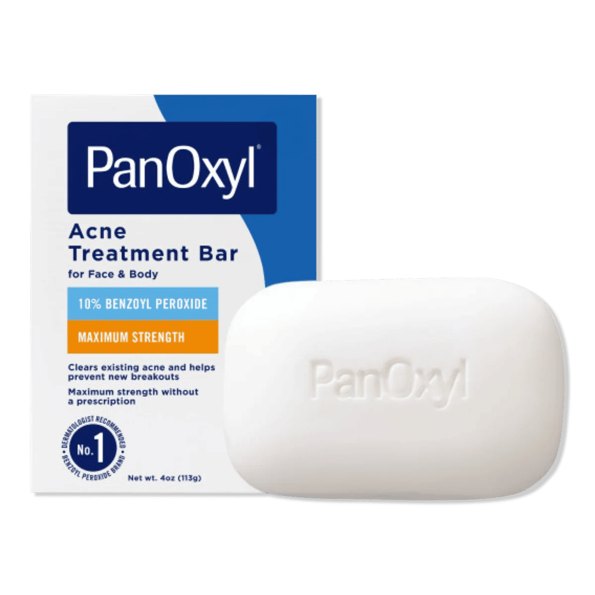 Acne Treatment Bar with 10% Benzoyl Peroxide