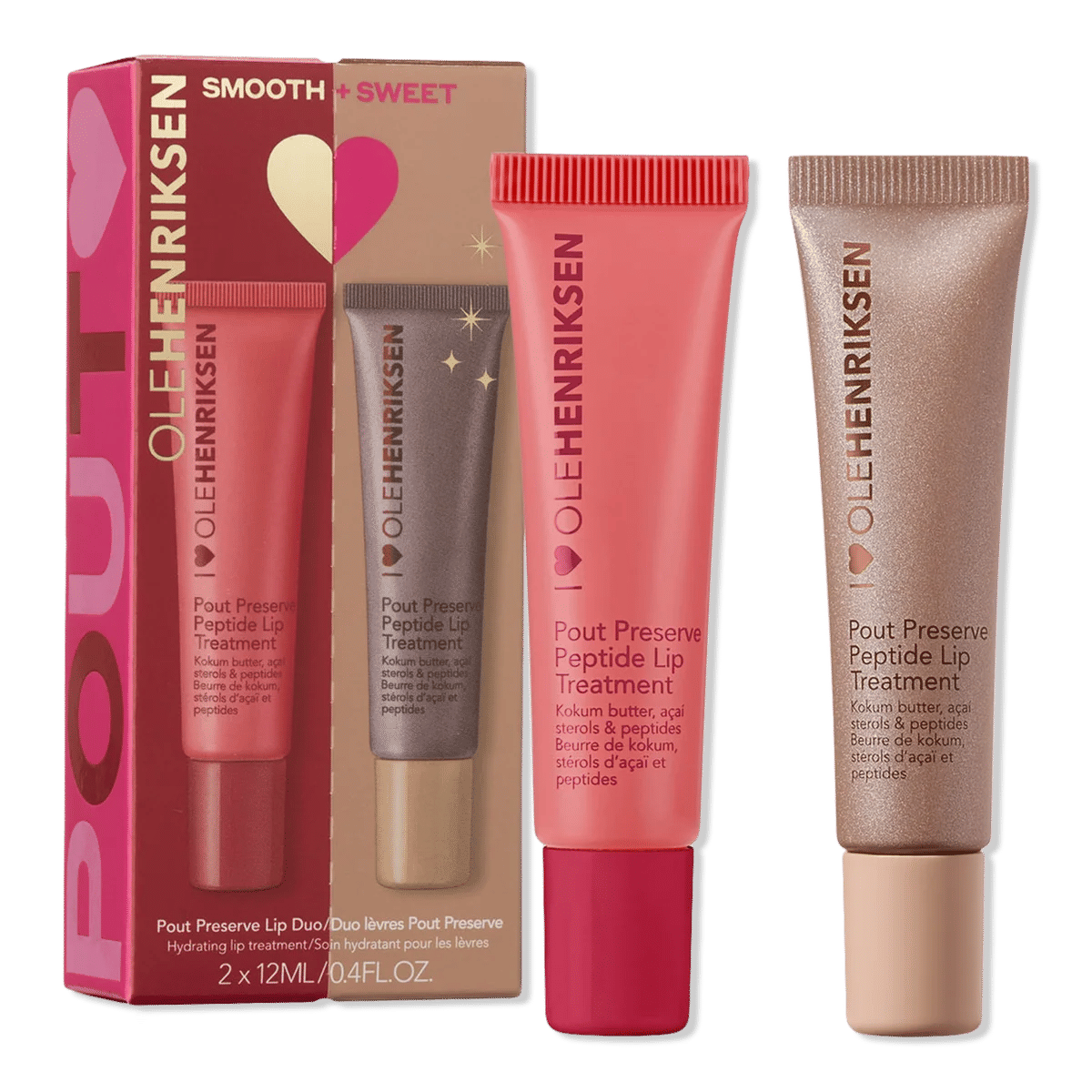 Smooth + Sweet Pout Preserve Peptide Lip Duo