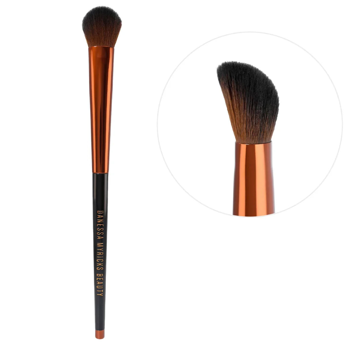 Yummy Face 3.0 Targeted All Over Face Conceal & Sculpt Brush- For liquid, Creams or Powders