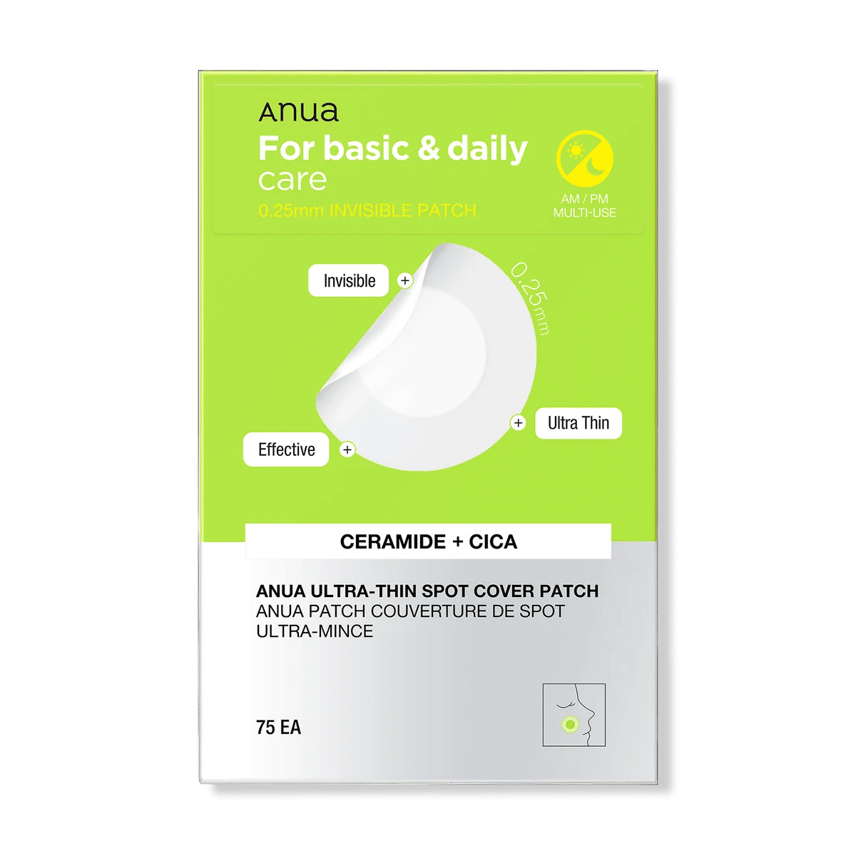 Ultra-Thin Spot Cover Patch