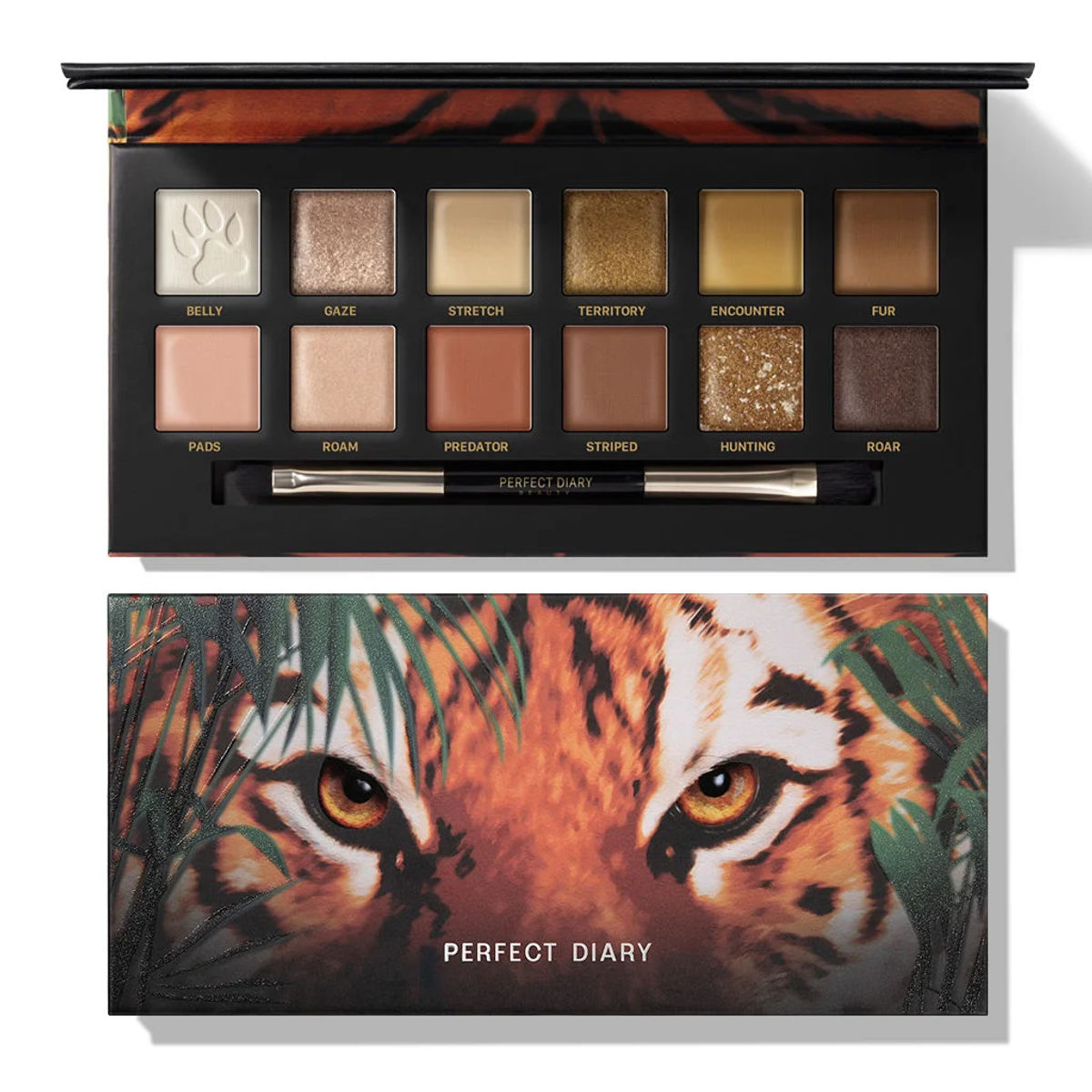 Perfect Diary Explorer Eyeshadow Palette 02 Tiger