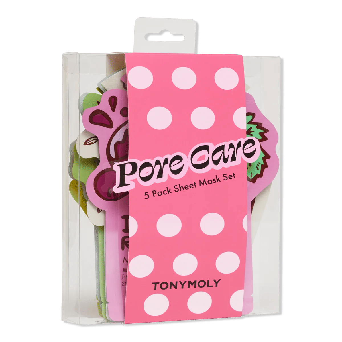 Pore Care 5 Pack Sheet Mask Set