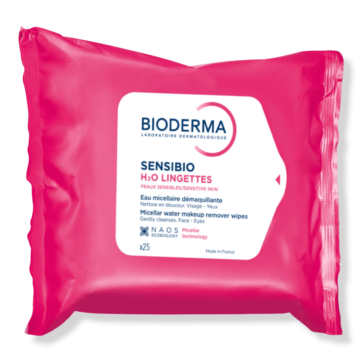 Sensibio H2O Wipes Face Cleanser for Sensitive Skin