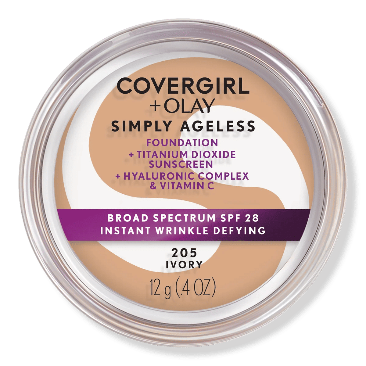 Olay Simply Ageless Instant Wrinkle-Defying Foundation with SPF 28