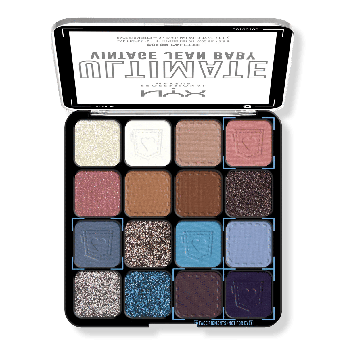 Ultimate Color Shadow Palette Vintage Jean Baby