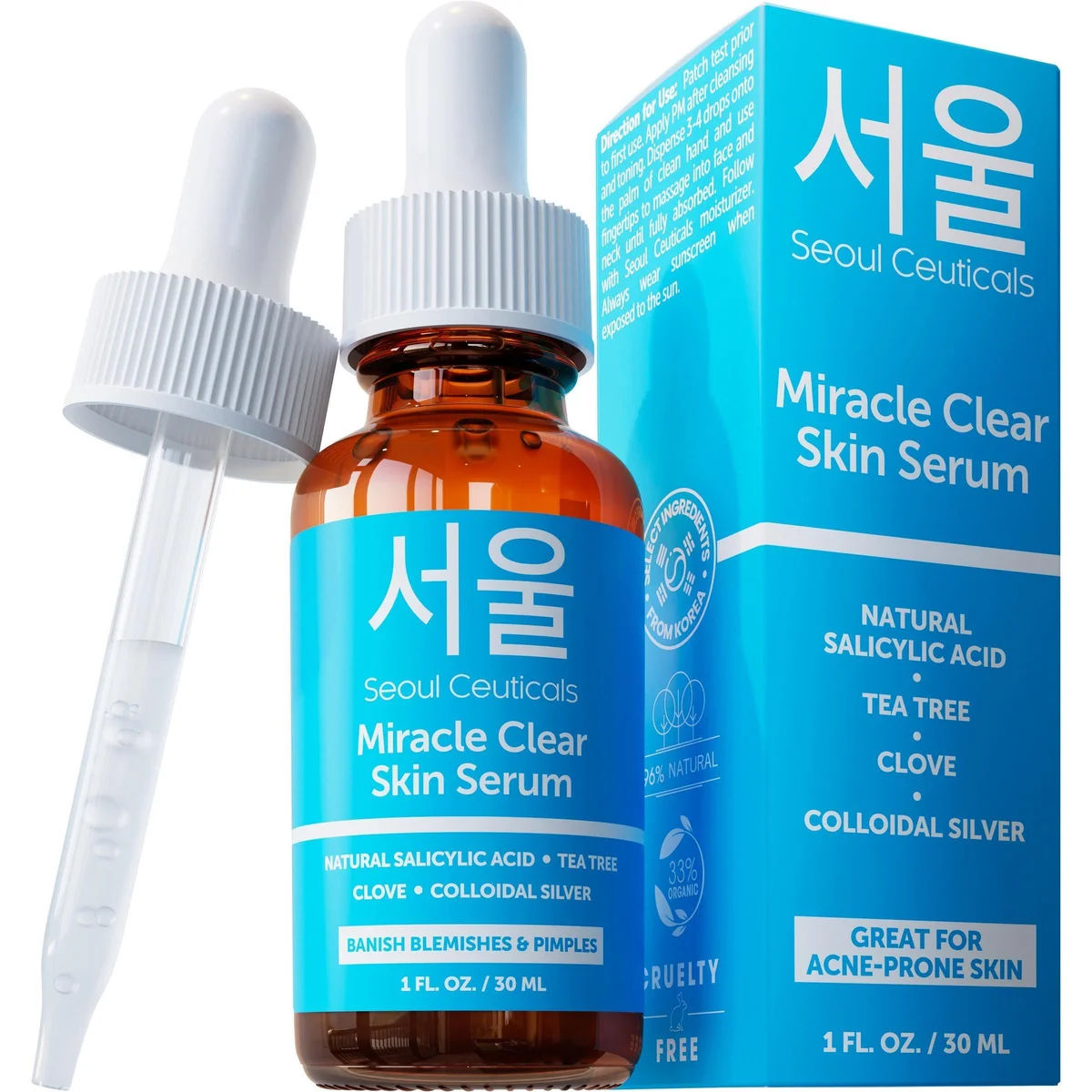 Korean Skin Care Miracle Clear Skin Serum