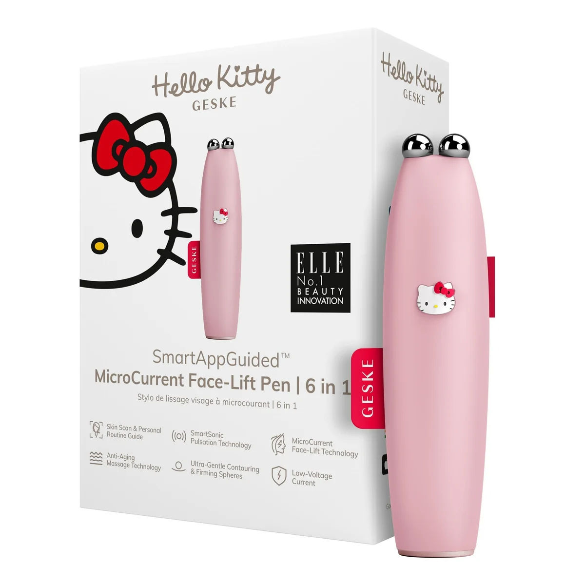Hello Kitty SmartAppGuided MicroCurrent Face-Lift Pen | 6 in 1