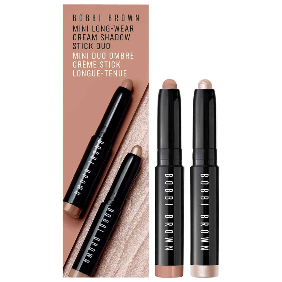 Mini Long-Wear Waterproof Cream Eyeshadow Stick Duo Set