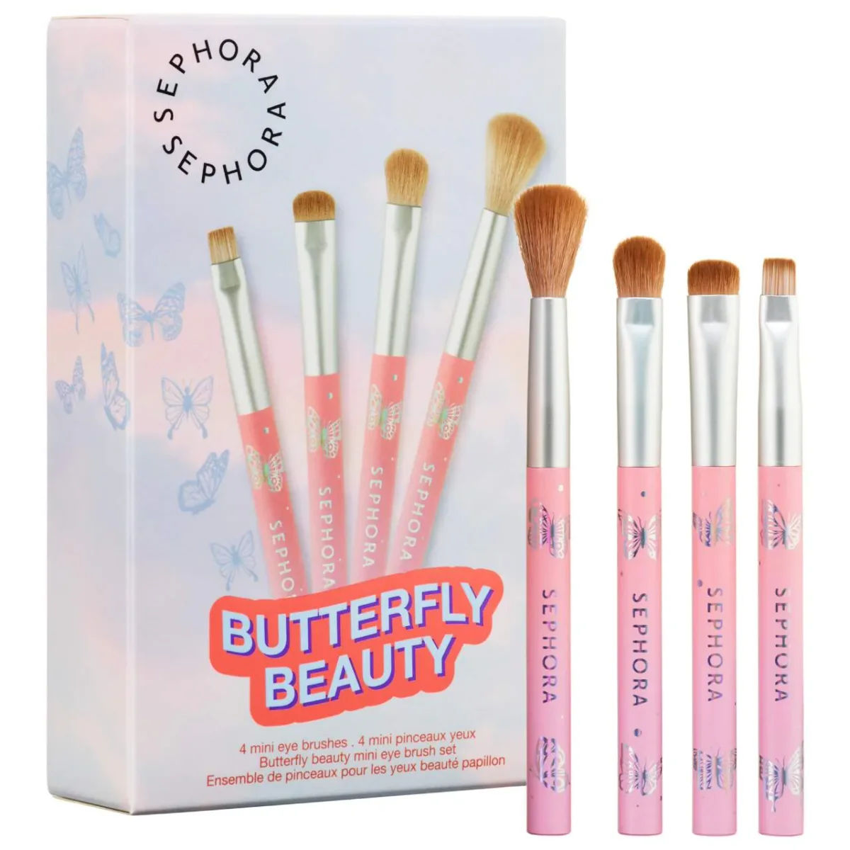 Mini Butterfly Beauty Eye Brush Set