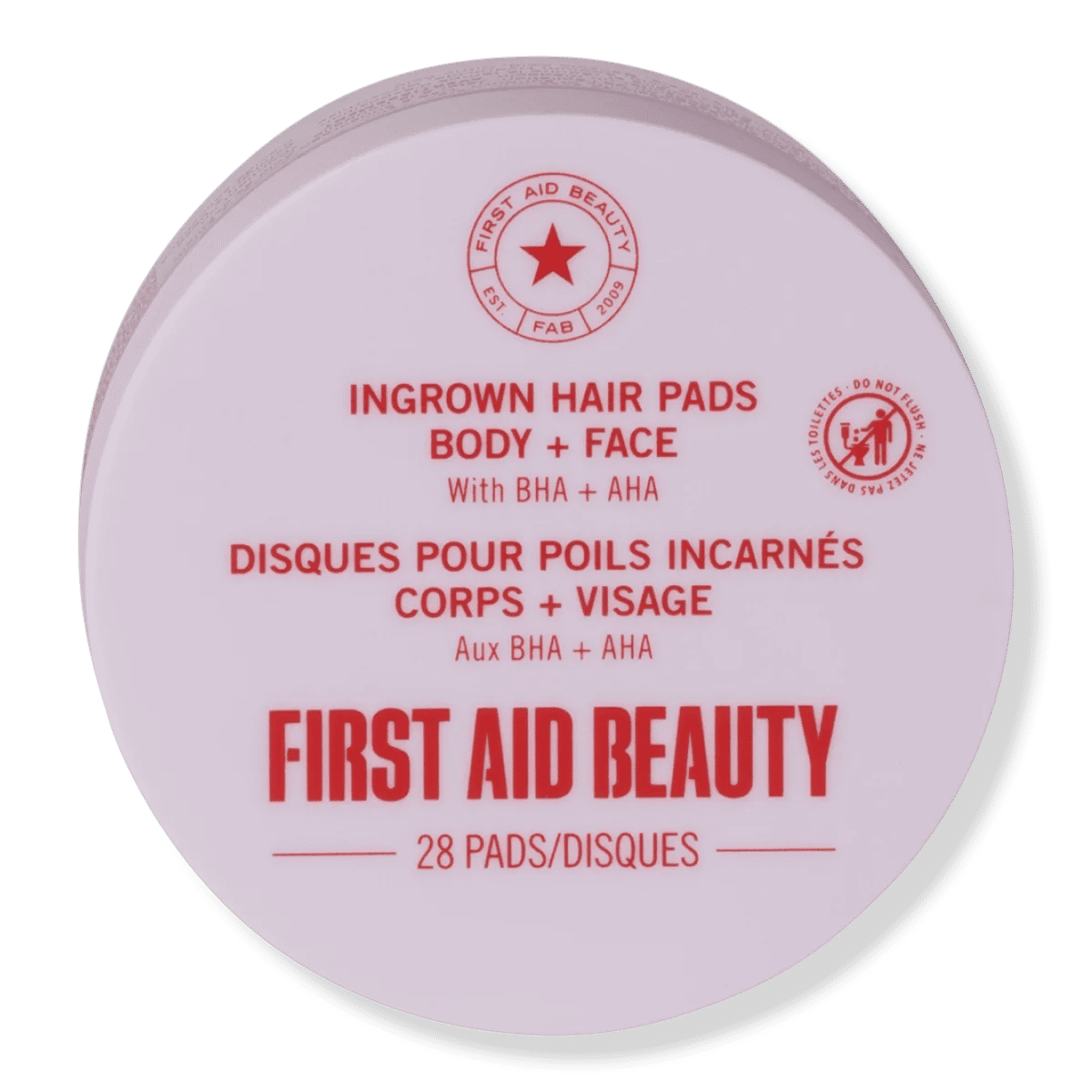 Ingrown Hair Pads with BHA + AHA - 28 ct