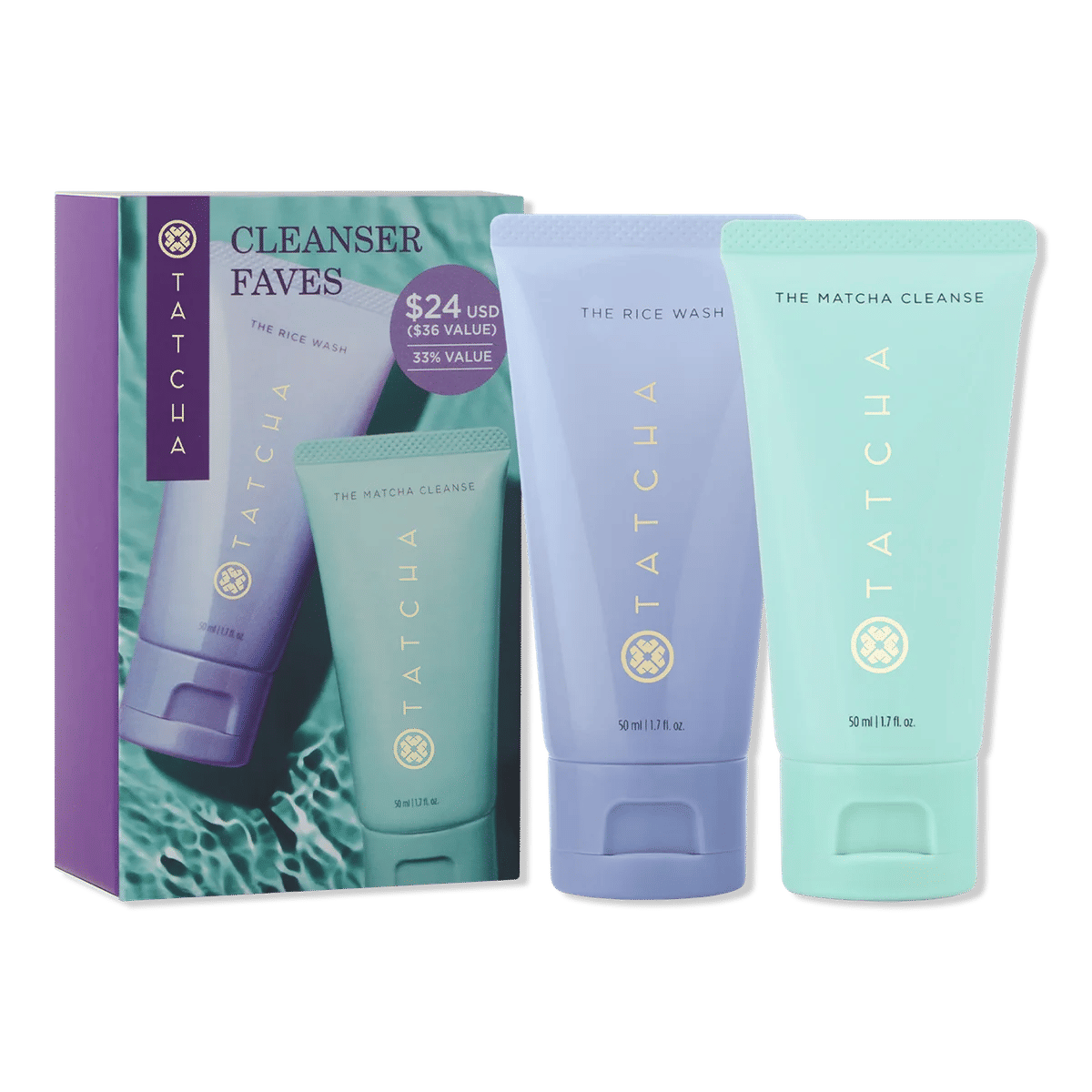 Cleanser Favorites: Rice Wash & Matcha Cleanser Value Set
