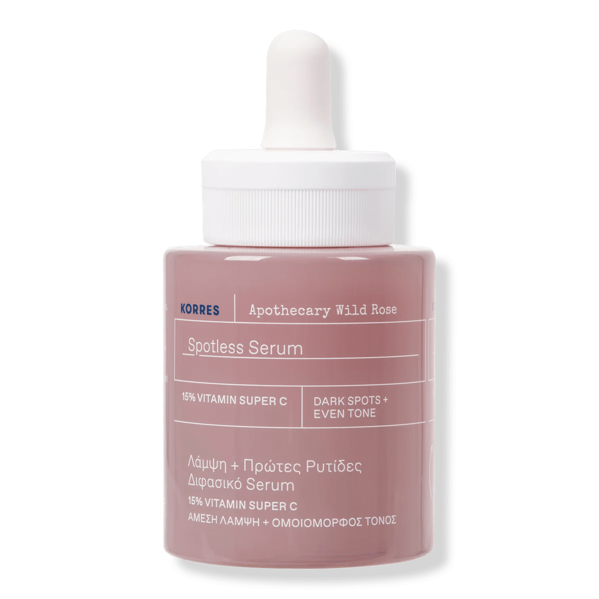 Apothecary Wild Rose Spotless Serum with 15% Vitamin Super C