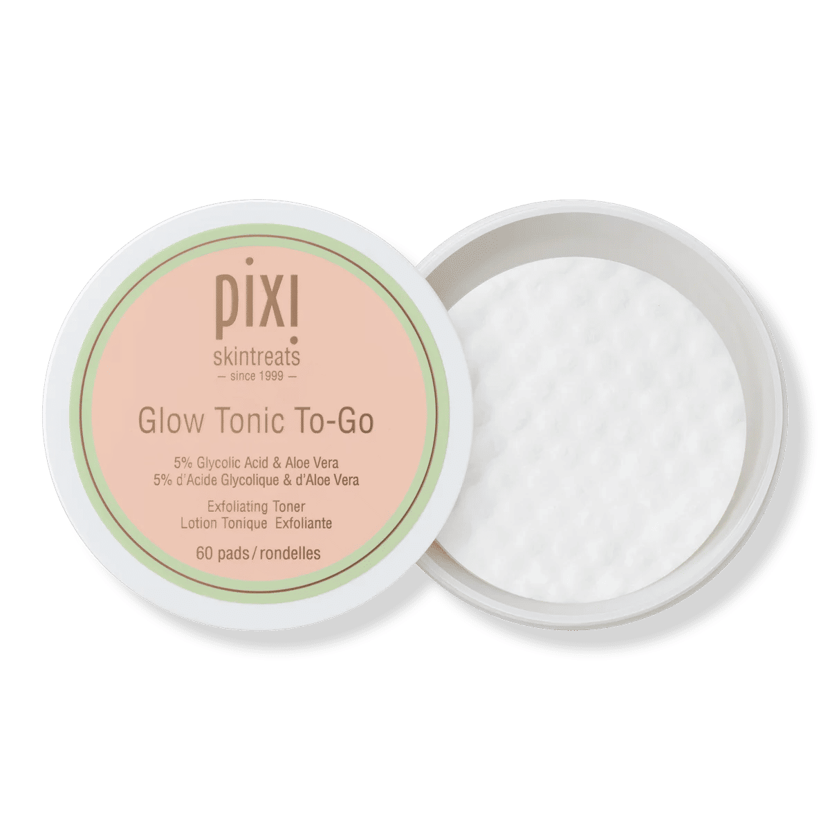 Glow Tonic To-Go 5% Glycolic Acid Exfoliating Toner Pads