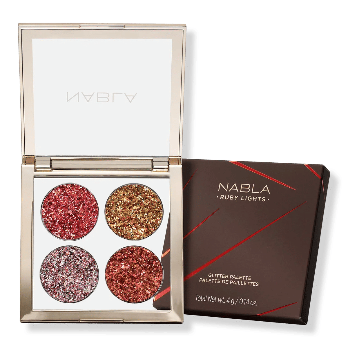 Ruby Lights Glitter Palette