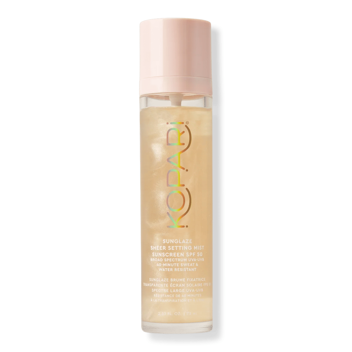 Sunglaze Sheer Setting Mist Sunscreen SPF 50 - 2.53 oz
