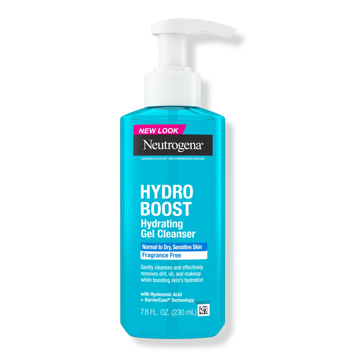 Hydro Boost Fragrance-Free Gel Facial Cleanser - 7.8 oz