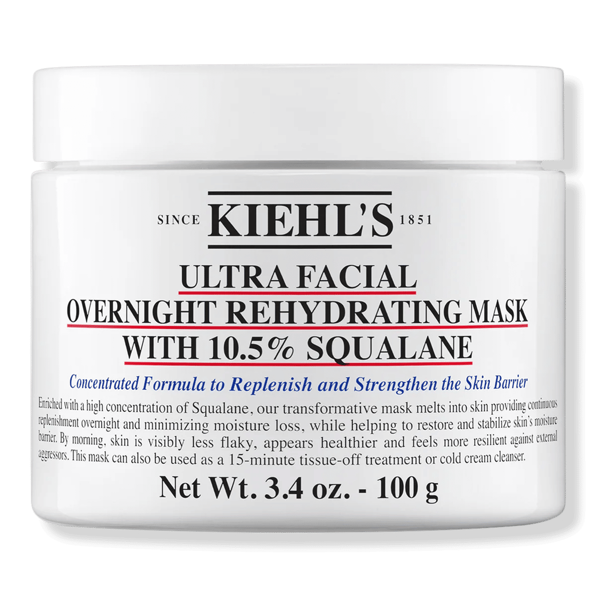 Ultra Facial Overnight Hydrating Mask with 10.5% Squalane