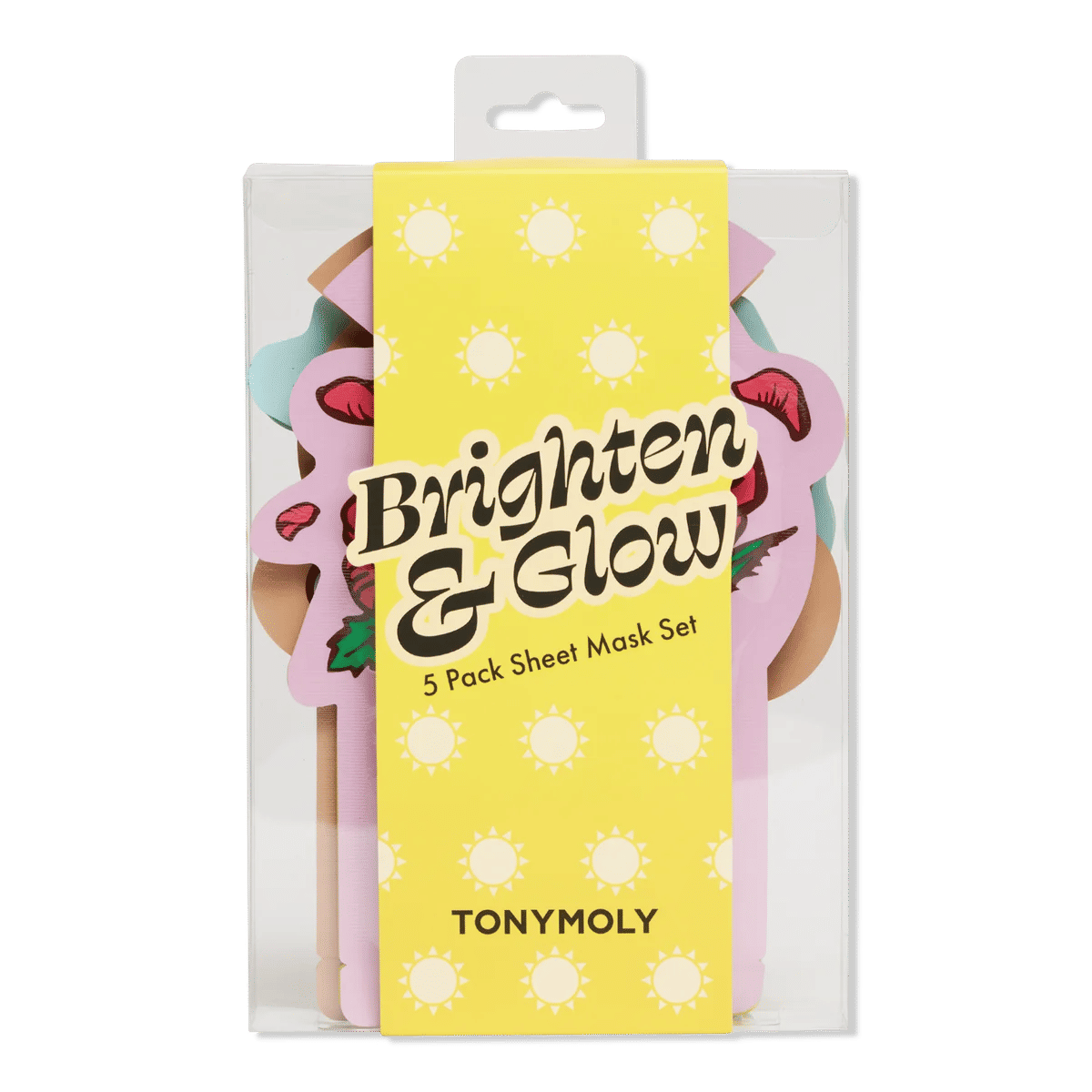 Brighten and Glow 5 Pack Sheet Mask Set