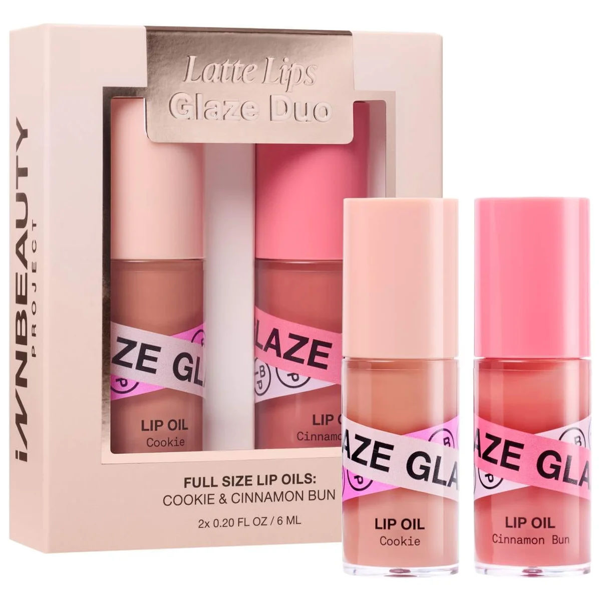 Latte Lips Glaze Lip Oil Lip Set