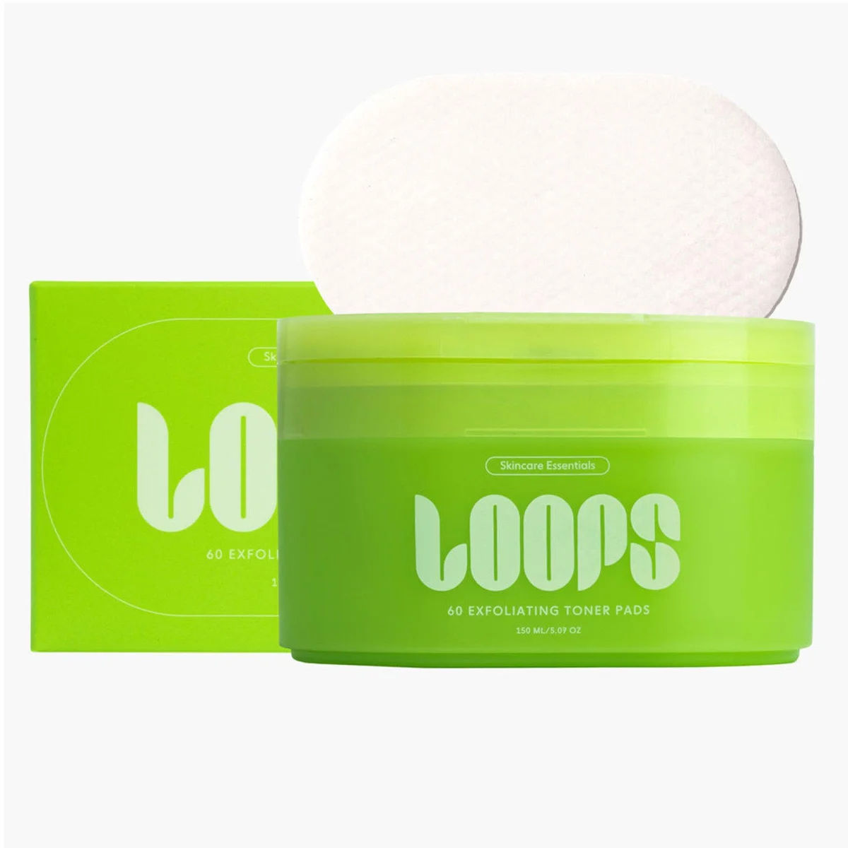 Skincare Essentials Exfoliating Toner Pads