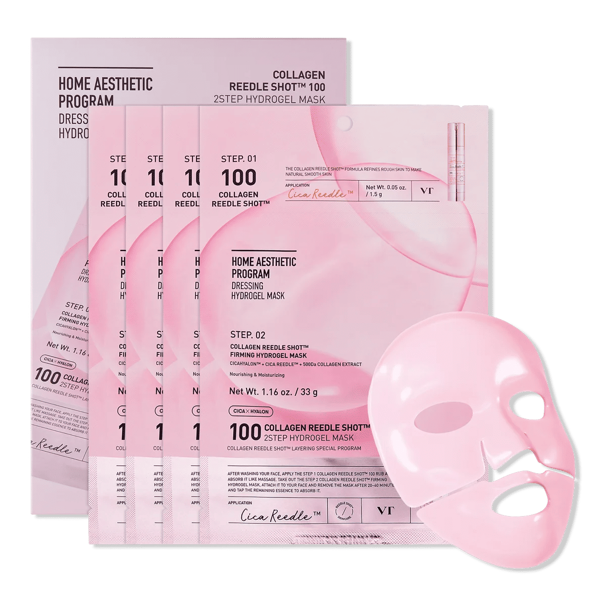 Collagen Reedle Shot 100 2-Step Hydrogel Mask