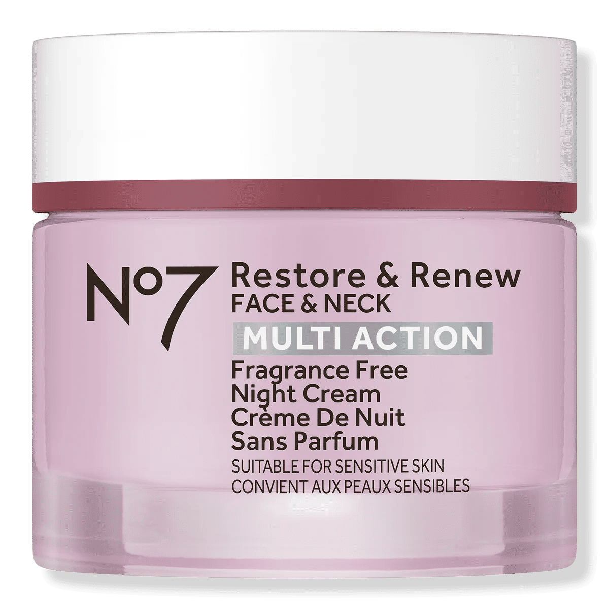 Restore & Renew Face & Neck Multi Action Fragrance Free Night Cream