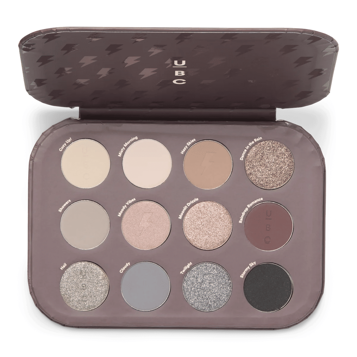 12 Pan Eye Shadow Palette Stormy Skies