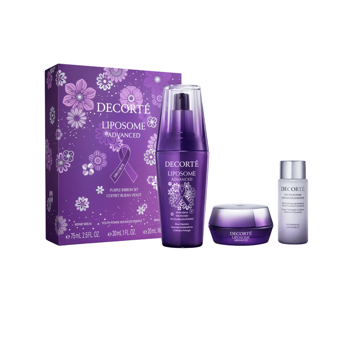 Liposome Advanced Repair Serum Purple Ribbon Set