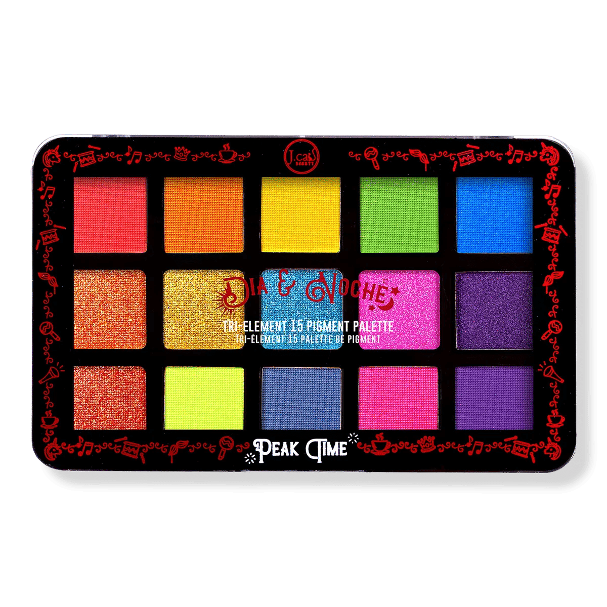 Dia & Noche Tri-Element 15 Eyeshadow Palette - Peak Time
