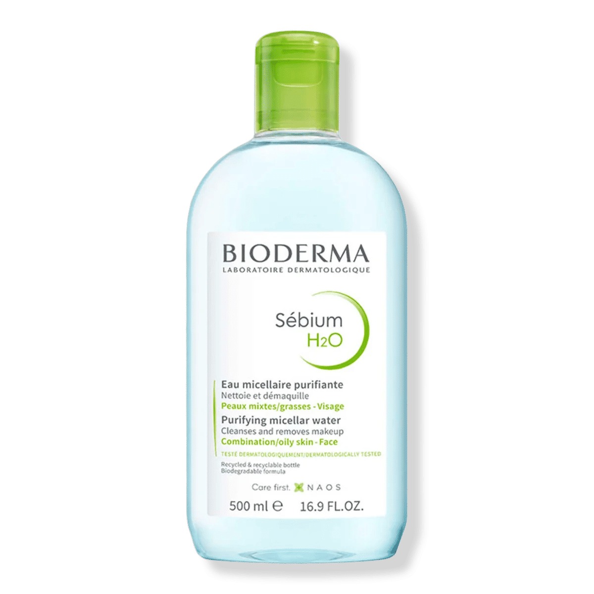 Sébium H2O Micellar Water Face Cleanser for Combination to Oily Skin