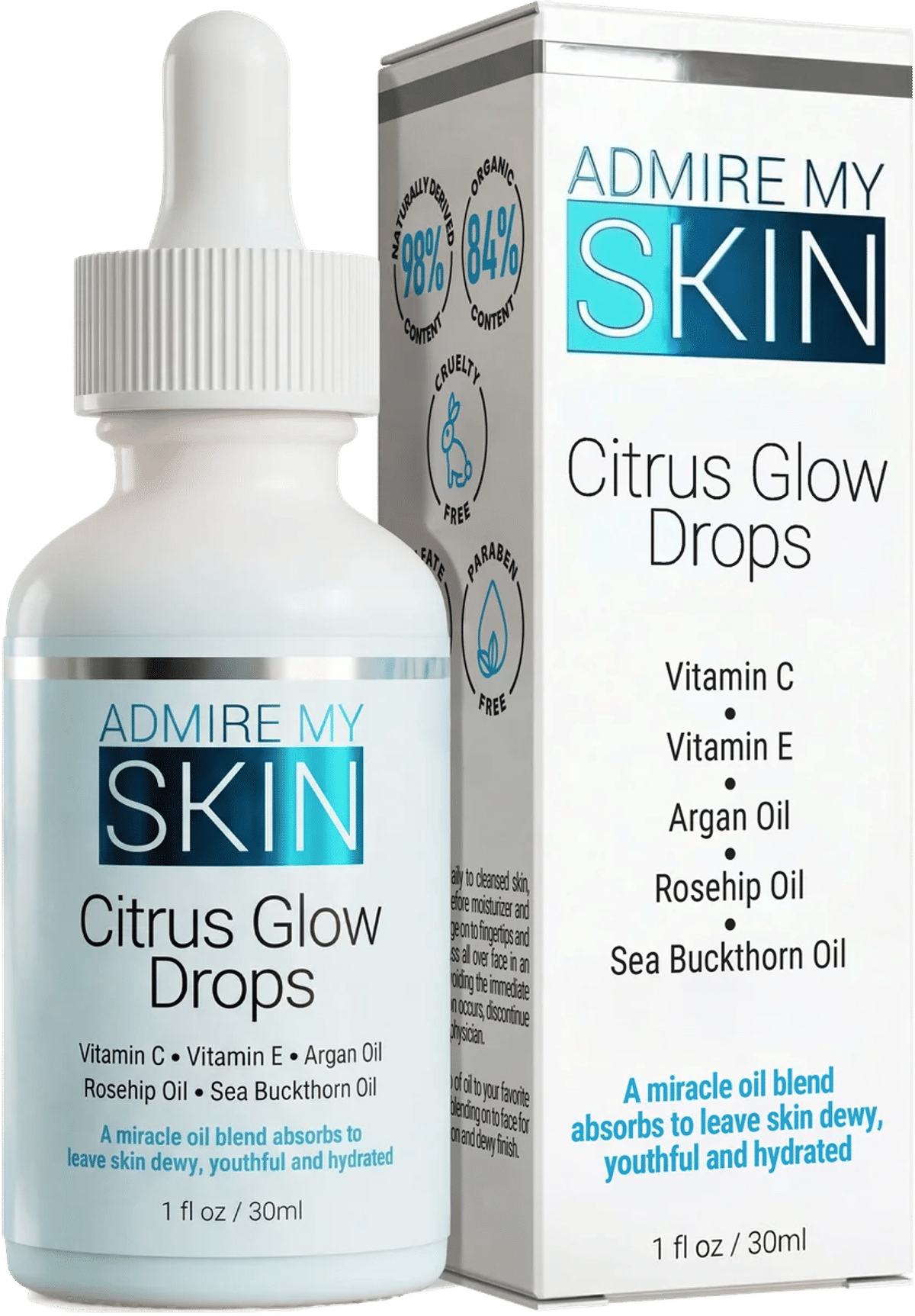 Citrus Glow Drops Vitamin C Facial Oil