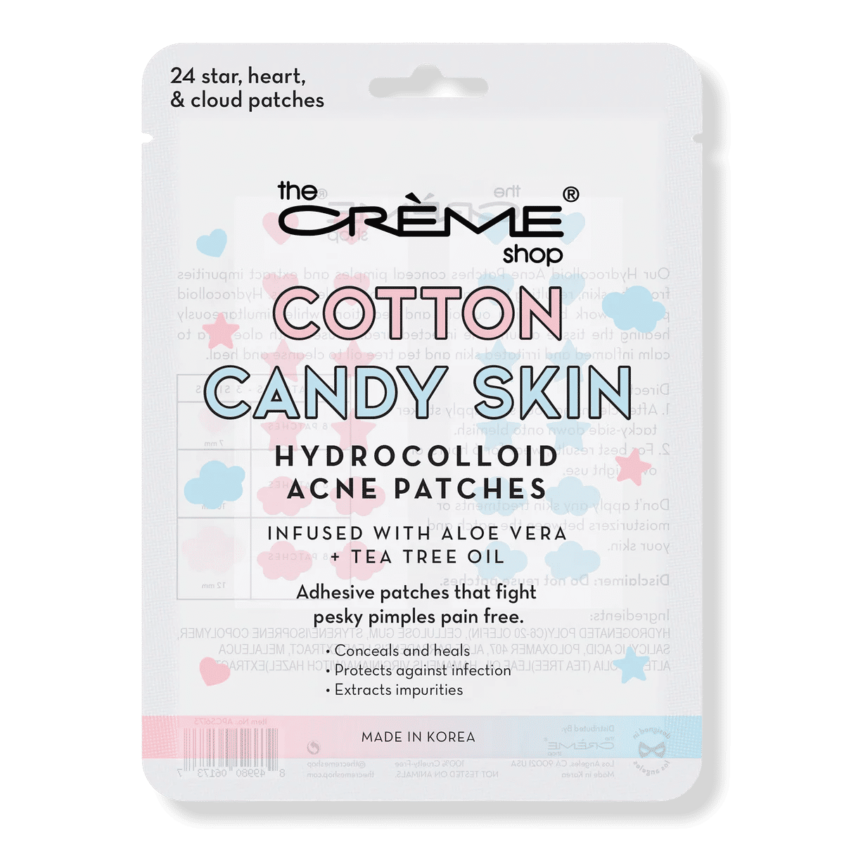 Cotton Candy Skin Hydrocolloid Acne Patches