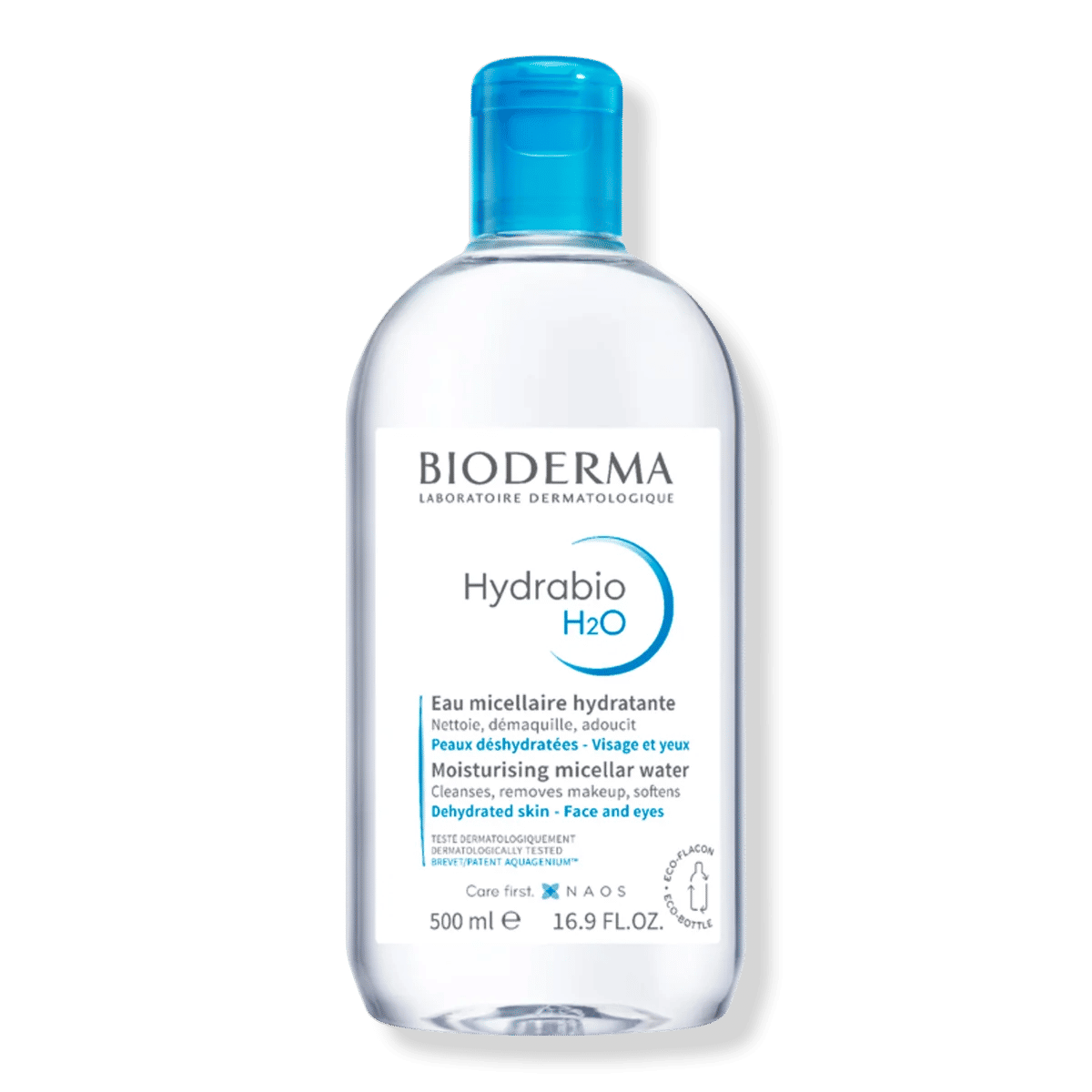 Hydrabio H2O Micellar Water Face Cleanser for Dehydrated Skin