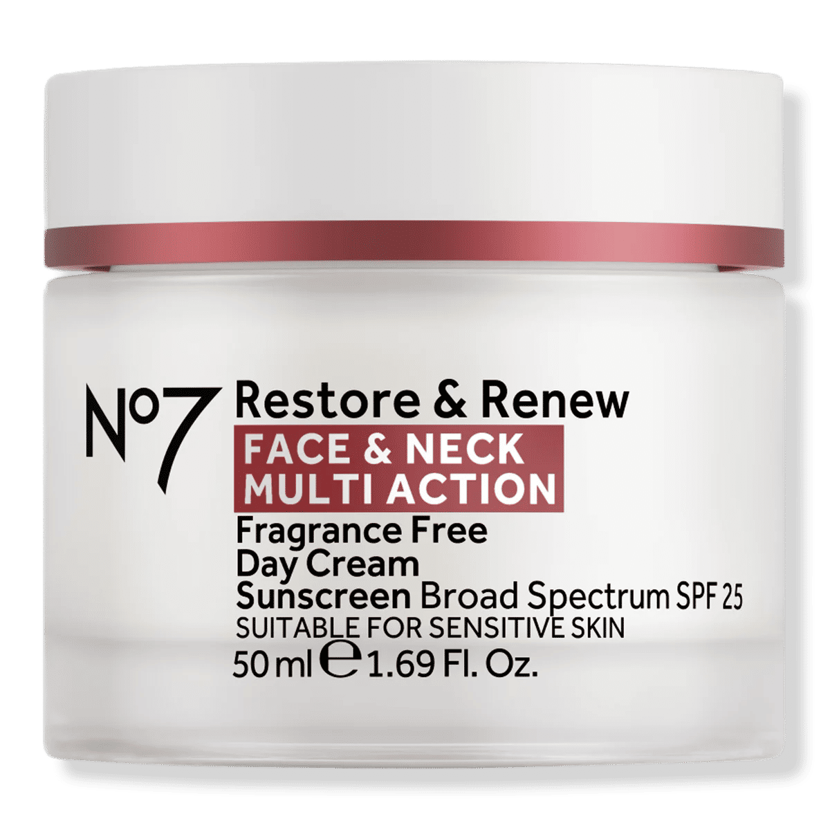 Restore & Renew Multi Action Fragrance Free Day Cream SPF25