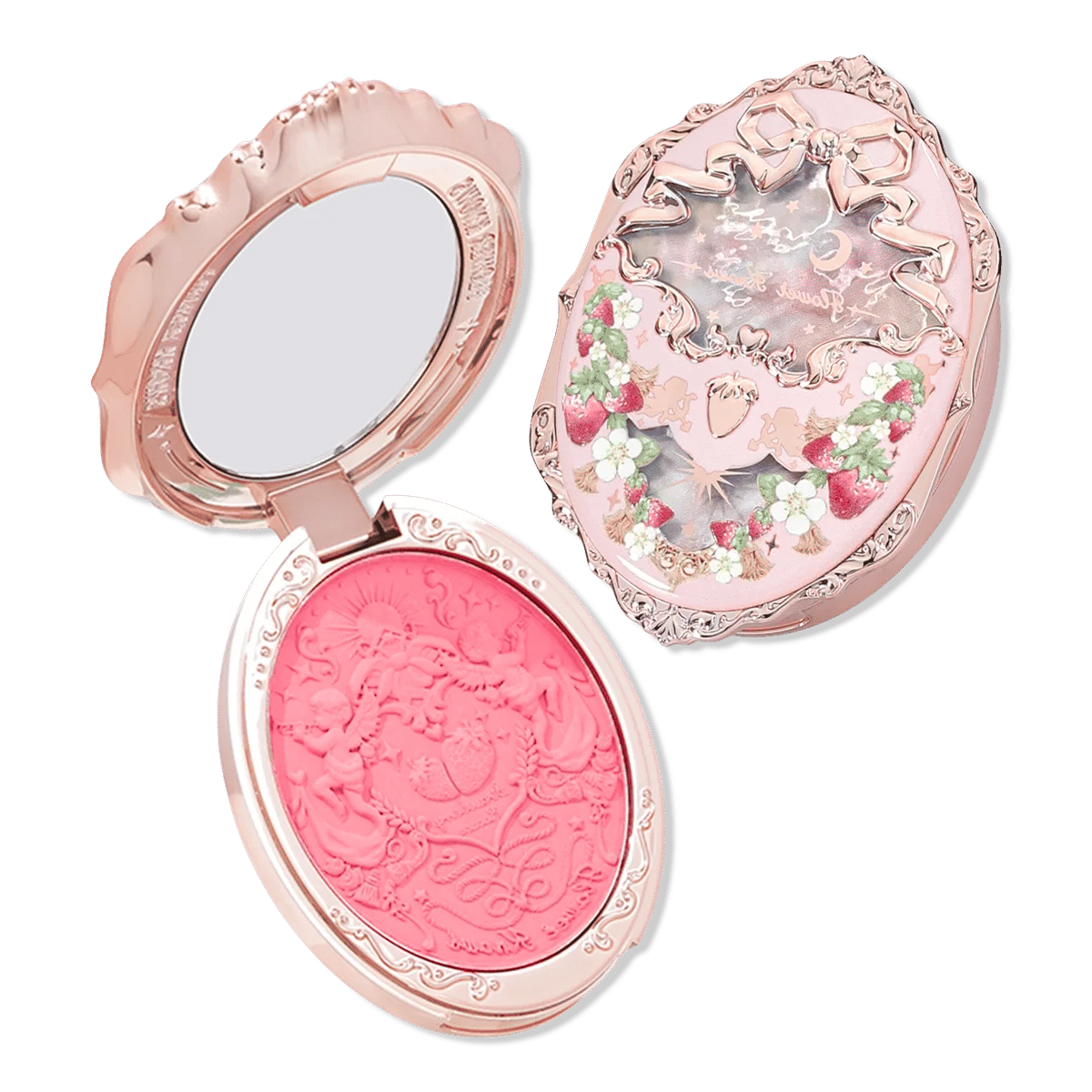 Strawberry Rococo Series Embossed Blush