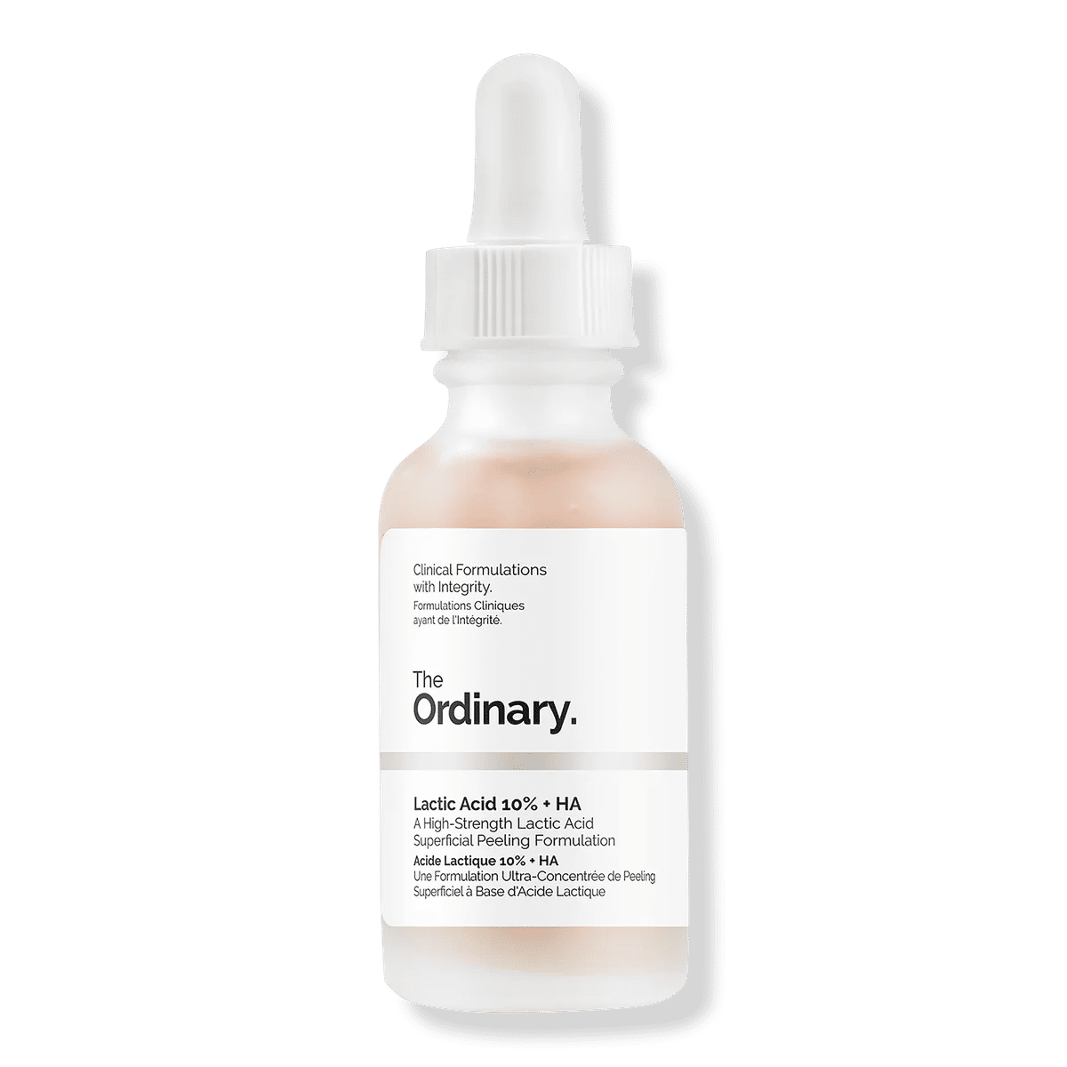 Lactic Acid 10% + HA 2% High-Strength Exfoliating Serum for Uneven Texture