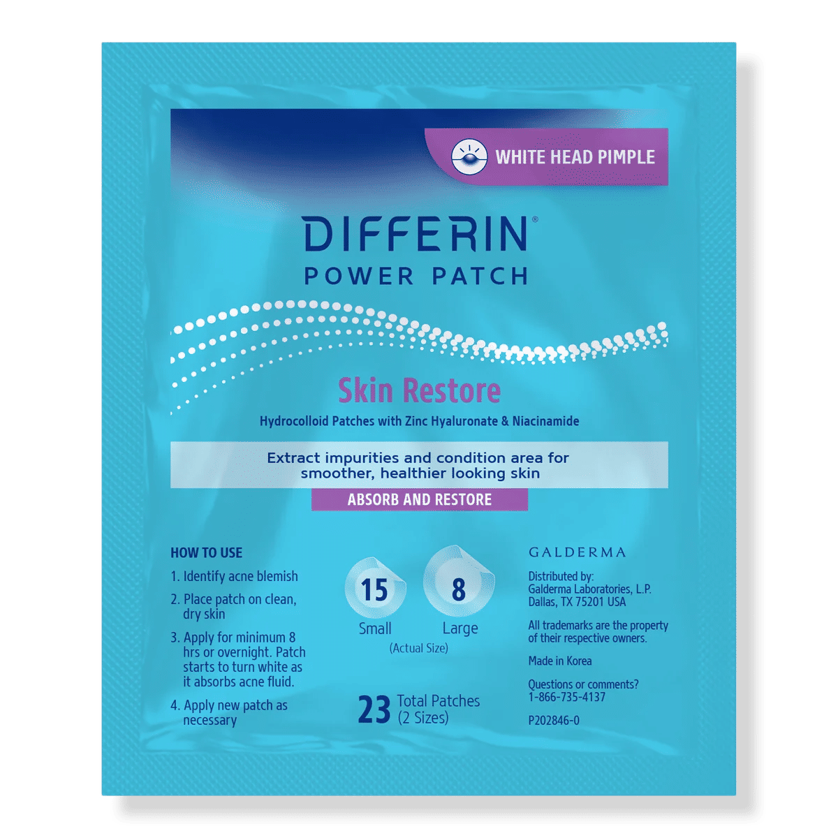 Hydrocolloid Power Patches
