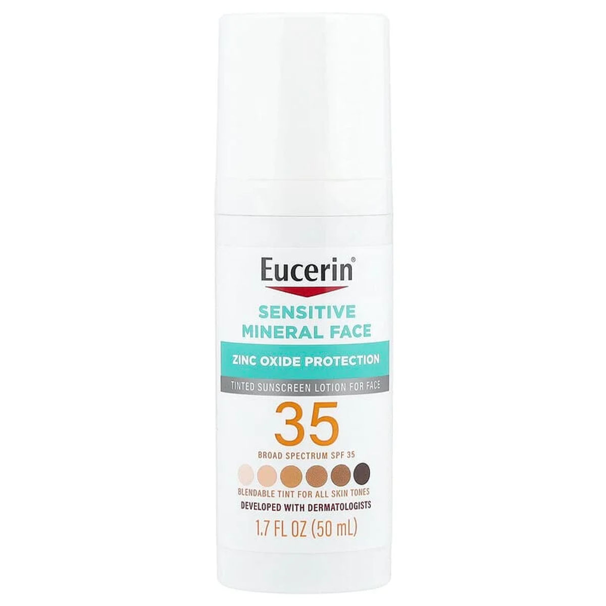 Sensitive Mineral SPF 35 Tinted Face Sunscreen Lotion