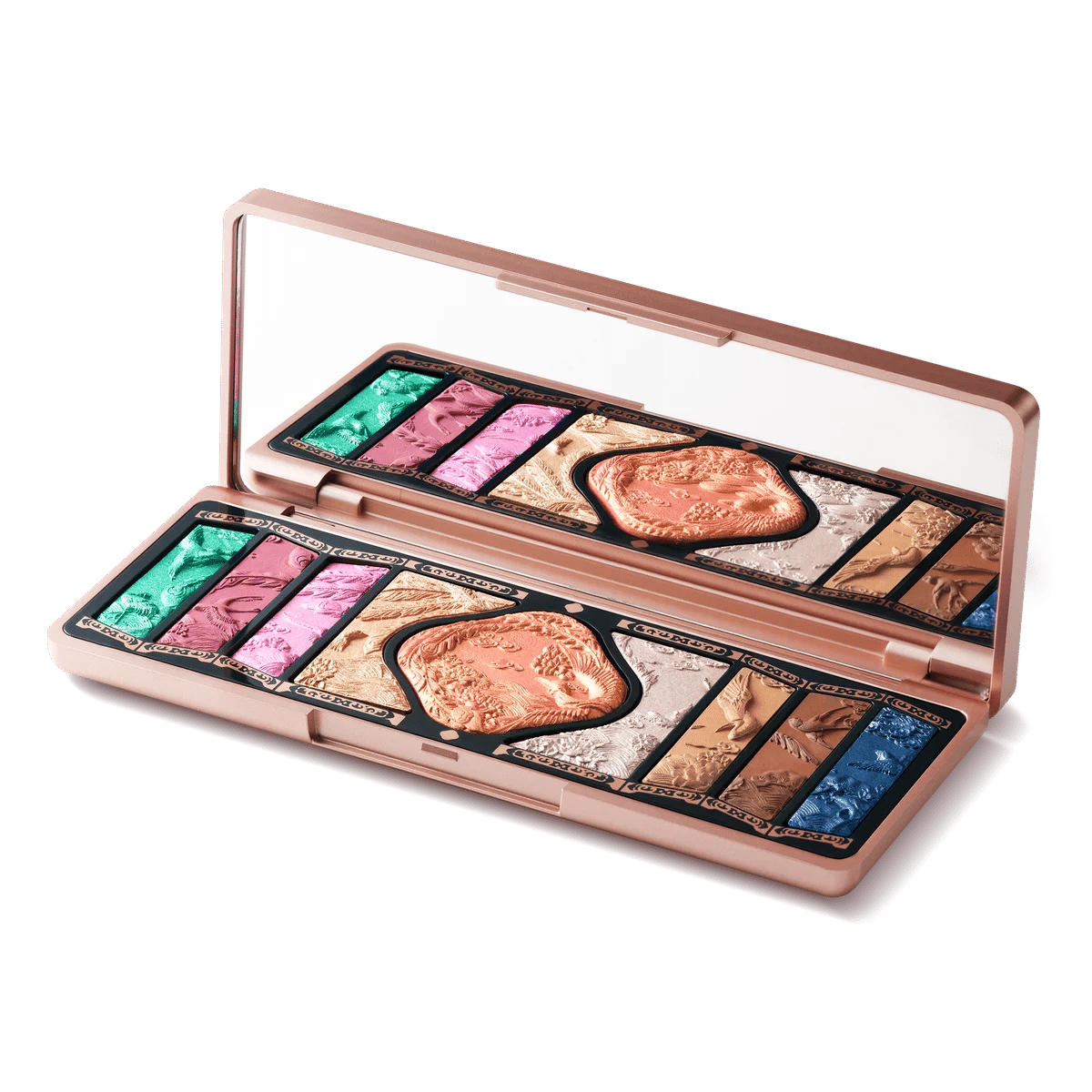 Floral Engraving Phoenix Makeup Palette
