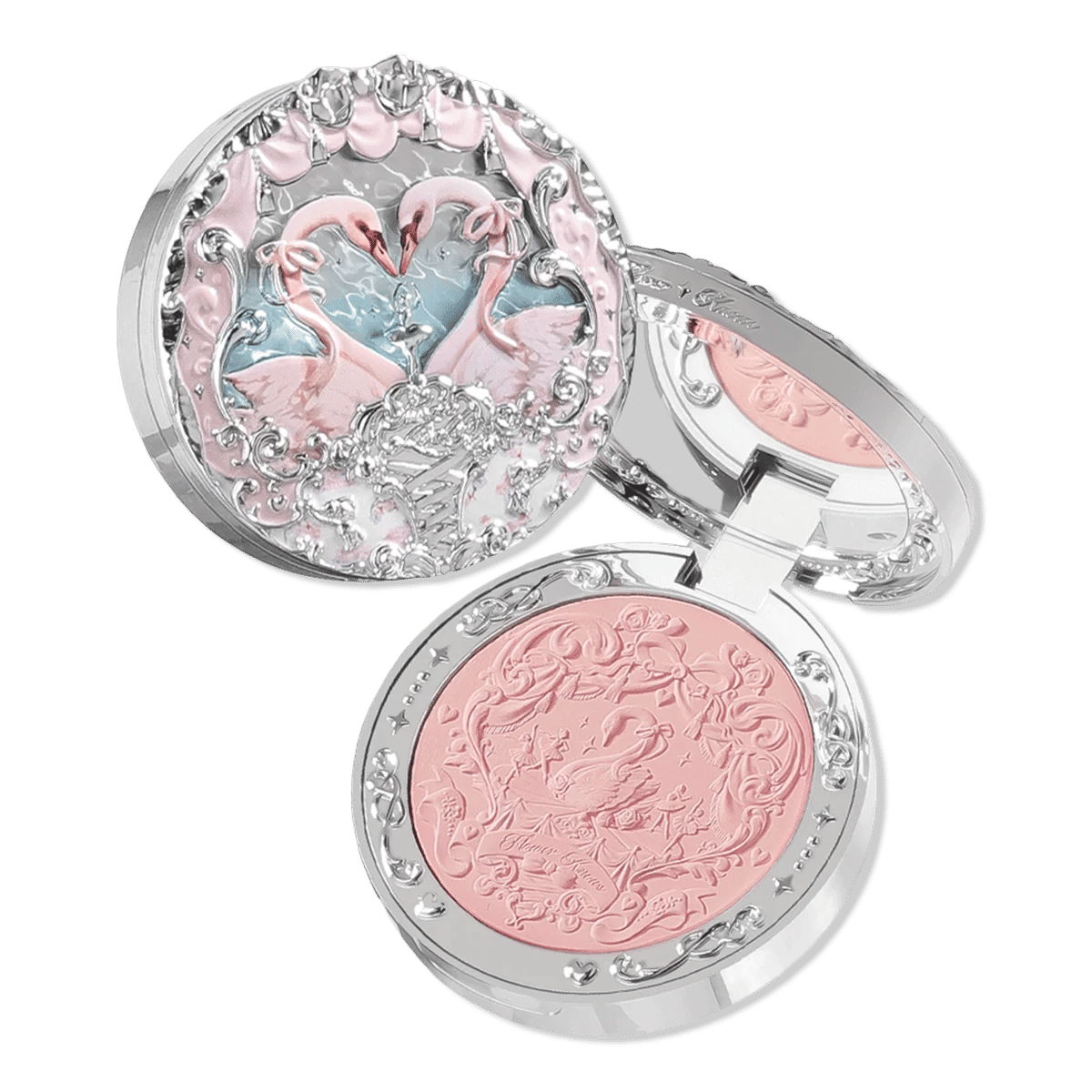 Swan Ballet Series Embossed Blush
