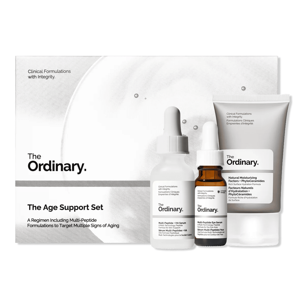 The Age Support Set with Peptides