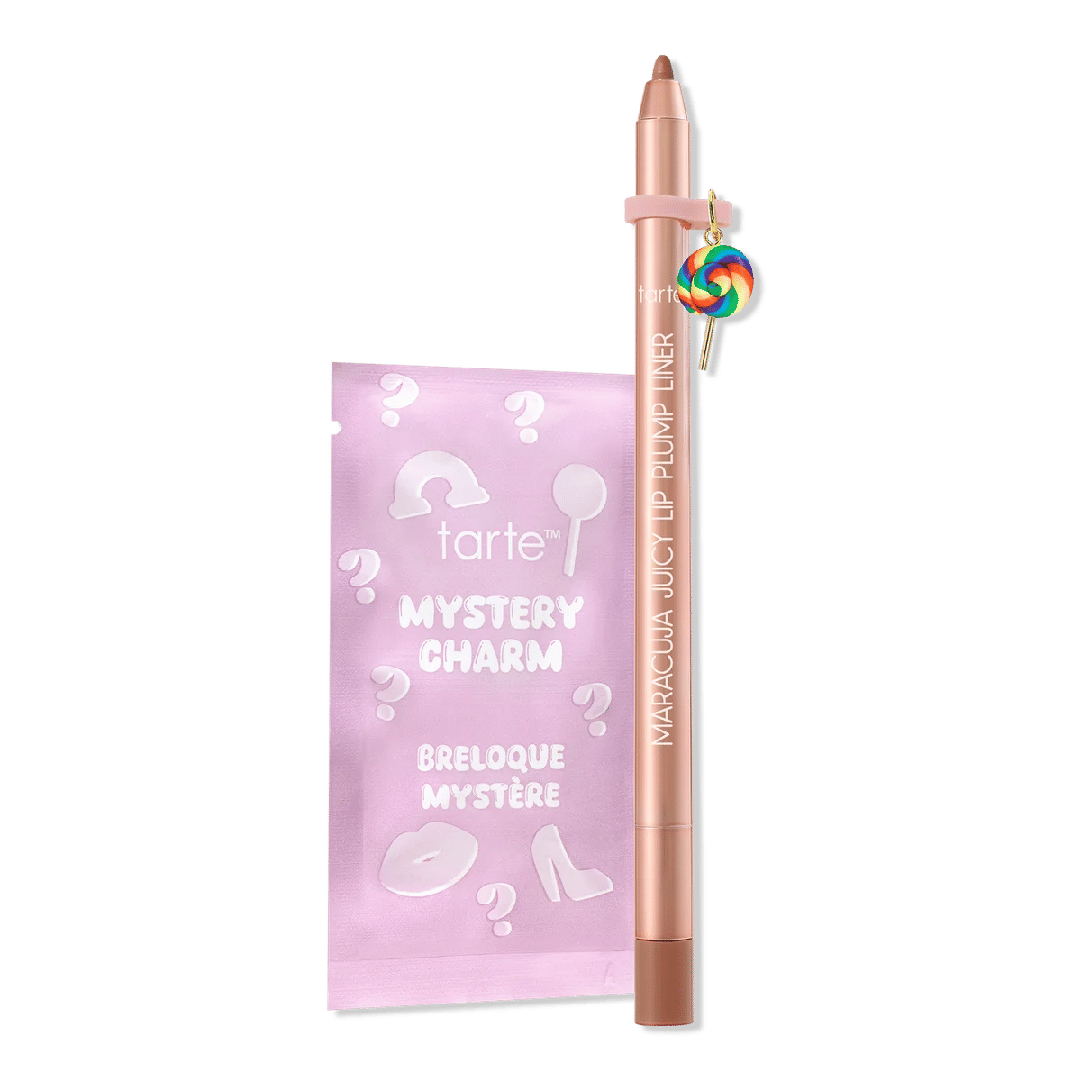 Maracuja Juicy Lip Plump Peptide Liner with Charm