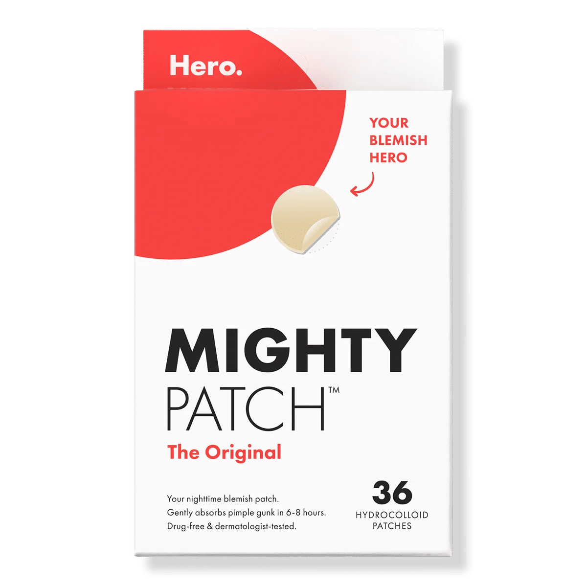 Mighty Patch Original Acne Pimple Patches - 36 ct